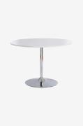 Loft24 - Matbord Trumpet Ø110 - Vit - Matbord - Från Homeroom