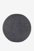 Venture Home - Matta Uno, rund - Grå - Lugg & ryamattor - Från Homeroo...