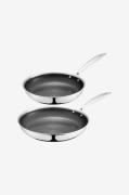 Dorre - Stekpanna, 2-pack - storlekarna Ø24 och Ø28 Eminence - Silver ...