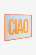 Present Time - Väggkonst Ciao Large - Orange - Posters - Från Homeroom