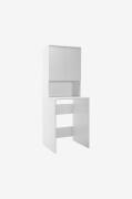 Hanah Home - Skåp för tvättmaskin Mason - Vit - Badrumsmöbler - Från H...
