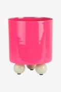 Present Time - Växtkruka Double Funky Small - Rosa - Krukor & vaser - ...