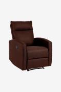 Nordic Furniture Group - Reclinerfåtölj Frasse - Brun - Fåtöljer - Frå...