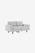 Hanah Home - 2-sits soffa Sparrow - Grå - 2-sits soffor - Från Homeroo...