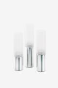 Blomus - Ljuslykta Faro Set med 3 - Silver - Ljusstakar & lyktor - Frå...