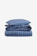 Lexington - Bäddset i bomullspoplin med rutor - Blå - Påslakan - Från ...