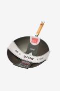 Dexam - Wok Wok Star Pre-Seasoned 30cm med bambuhandtag - Svart - Stek...