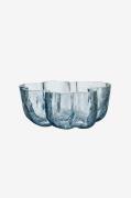 Kosta Boda - Skål Crackle H 11Cm - Blå - Skålar - Från Homeroom