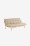 Karup - Bäddsoffa Folk, Natur bas - Beige - Bäddsoffor - Från Homeroom