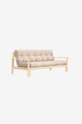 Karup - Bäddsoffa Unwind - Beige - Bäddsoffor - Från Homeroom