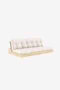 Karup - Base Bäddsoffa Tre sittplatser - Vit - Bäddsoffor - Från Homer...