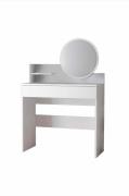 Hanah Home - Make Up Table Harmony Mini Round - Vit - Skrivbord - Från...