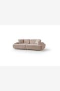Hanah Home - 3-sits soffa Toscana - Beige - 3-sits soffor - Från Homer...