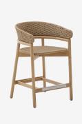 Kave Home - Pall - arinella 2-pack - Brun - Pallar - Från Homeroom
