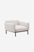 Kave Home - 3-sits soffa för utomhusbruk - sorells - Beige - Utesoffor...