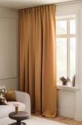 &Home - Mörkläggningsgardin Linnie Wide 1-pack - Orange - Mörkläggning...