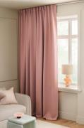&Home - Mörkläggningsgardin Linnie Wide 1-pack - Rosa - Mörkläggningsg...