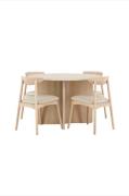 Venture Home - Bord Tyresö med stol Ven - Vit - Matgrupper - Från Home...