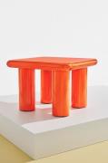 Pastill - Ted bord 50x50 - Orange - Soffbord - Från Homeroom