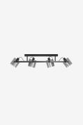 EGLO - Taklampa Hornwood 2 Black/Transparent - Svart - Taklampor - Frå...