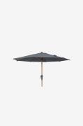 Hillerstorp - 300 cm med vev Parasol - Grå - Parasoller - Från Homeroo...