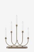 Markslöjd - Ljusstake Soro 5L - Mässing - Adventsljusstakar - Från Hom...
