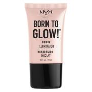 NYX Professional Makeup Born To Glow Liquid Illuminator Sunbeam 1