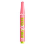 NYX Professional Makeup Fat Oil Slick Stick Lip Balm Clout 02 2,3