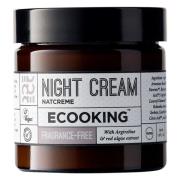 Ecooking Night Cream Fragrance Free 50 ml