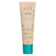 Lumene Matte Oil-Control Foundation SPF20 0,5 Light 30 ml