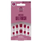 Elegant Touch Petite Nails Cherry Wine 24pcs