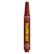 NYX Professional Makeup Fat Matte Slick Click 07 Cocoa Cuddles 8m