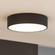 Arcchio LED-taklampa Noabelle, Ø 40 cm, svart, metall