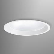Egger Licht Egger DLS LED-inbyggnadslampa Strato 190, Ø 19 cm, vit