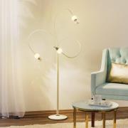 Serien Lighting Golvlampa Poppy med tre flexarmar