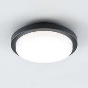 EVN Tectum LED-utomhustaklampa, rund, 24,6 cm