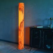 LeuchtNatur Lucerna golvlampa oliv/stål