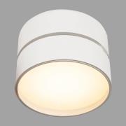 Maytoni LED-taklampa Onda, Ø 12 cm, 3.000K, 19W, vit