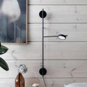 GRUPA Igram LED-vägglampa 2 lampor svart