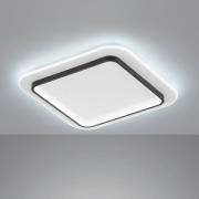 FISCHER & HONSEL LED-taklampa Blithe, 50x50cm kvadrat