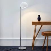 Nyta Tilt Globe Floor Golvlampa stål vit