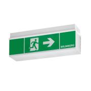 BRUMBERG Rescue One LED-nödljusarmatur, takmonterad