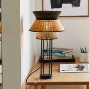 MARKET SET Singapour DBL bordslampa, khaki/curry