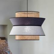 MARKET SET Singapour XL pendellampa, ljusgrå/antracit