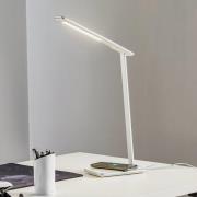 Aluminor LED-skrivbordslampa Orbit med induktion silver