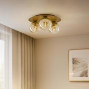 EMIBIG LIGHTING Taklampa Solar, svart/grafit, 3 lampor