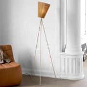 Northern Oslo Wood golvlampa karamell/beige