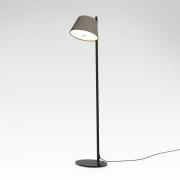 MARSET Tam Tam golvlampa, 1 lampa, matt, brun