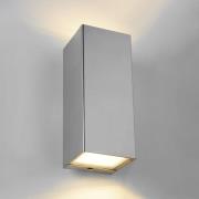 Eco-Light LED-utomhusvägglampa Luca, Up-/Downlight stål