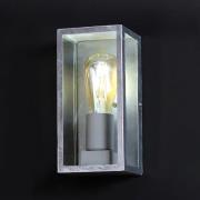 Eco-Light Utomhusvägglampa Karo, aluminium och glas, zink